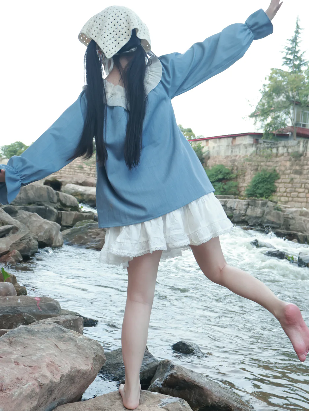 小羊蛋卷 河畔游玩[14P/150M]插图