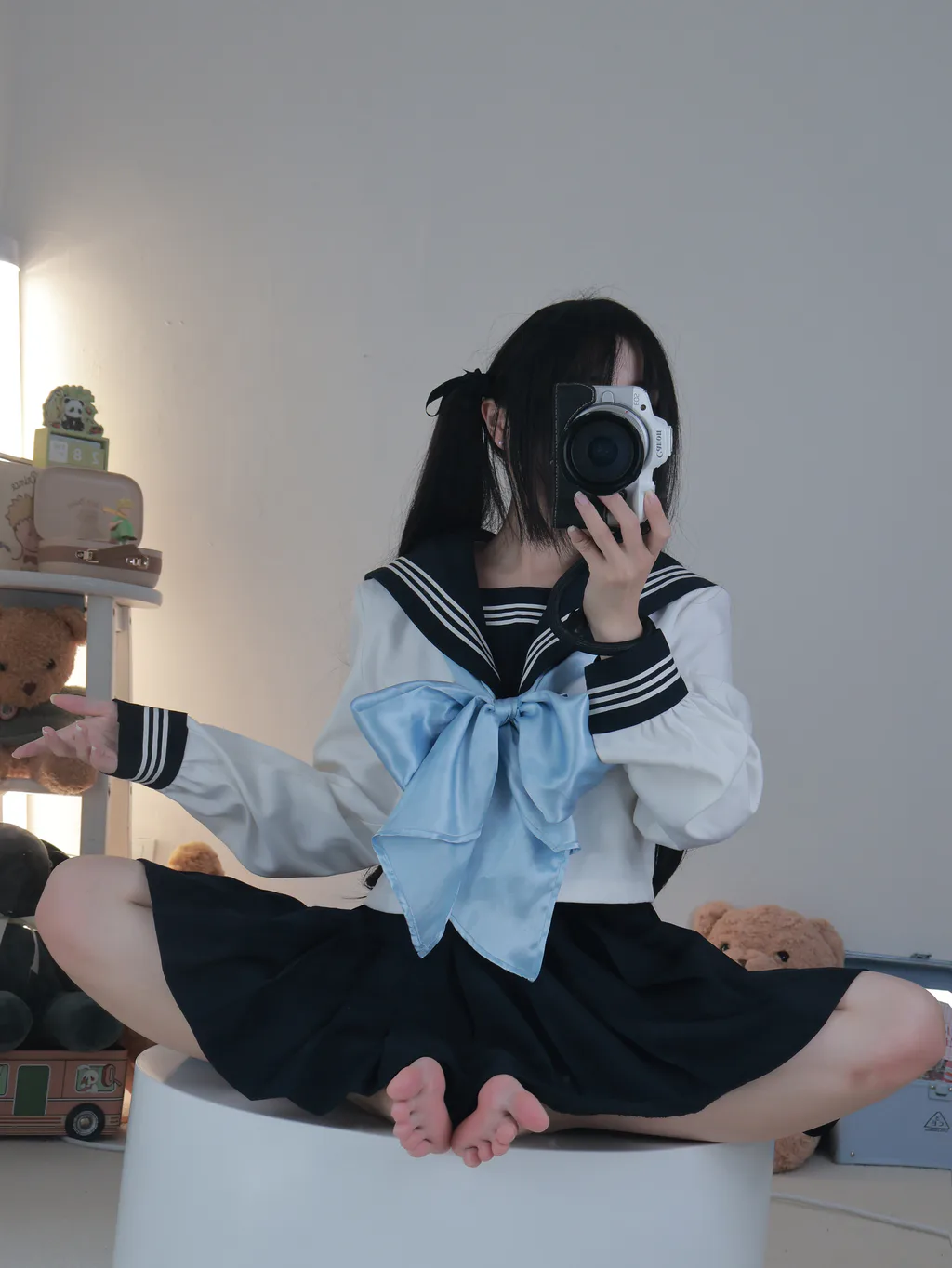 小羊蛋卷 黑丝水手[10P/61M]插图2