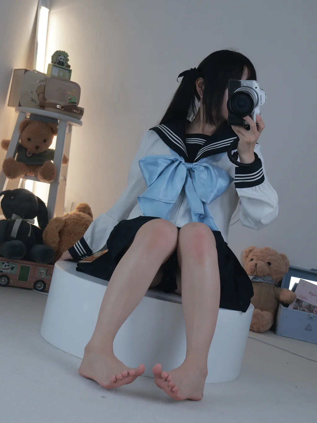 小羊蛋卷 黑丝水手[10P/61M]插图