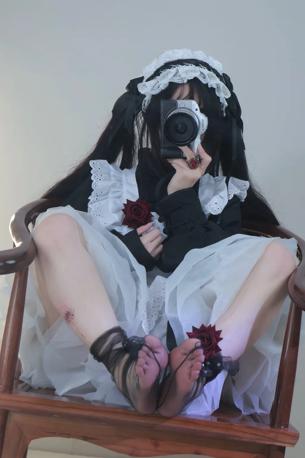 小羊蛋卷  黑色中华娘[10P/73M]插图1