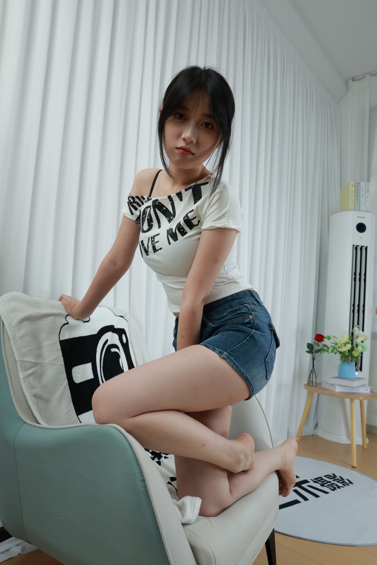 三禾摄影 202期 宁宁 热裤美少女 [394P/1V/3.2G]插图5