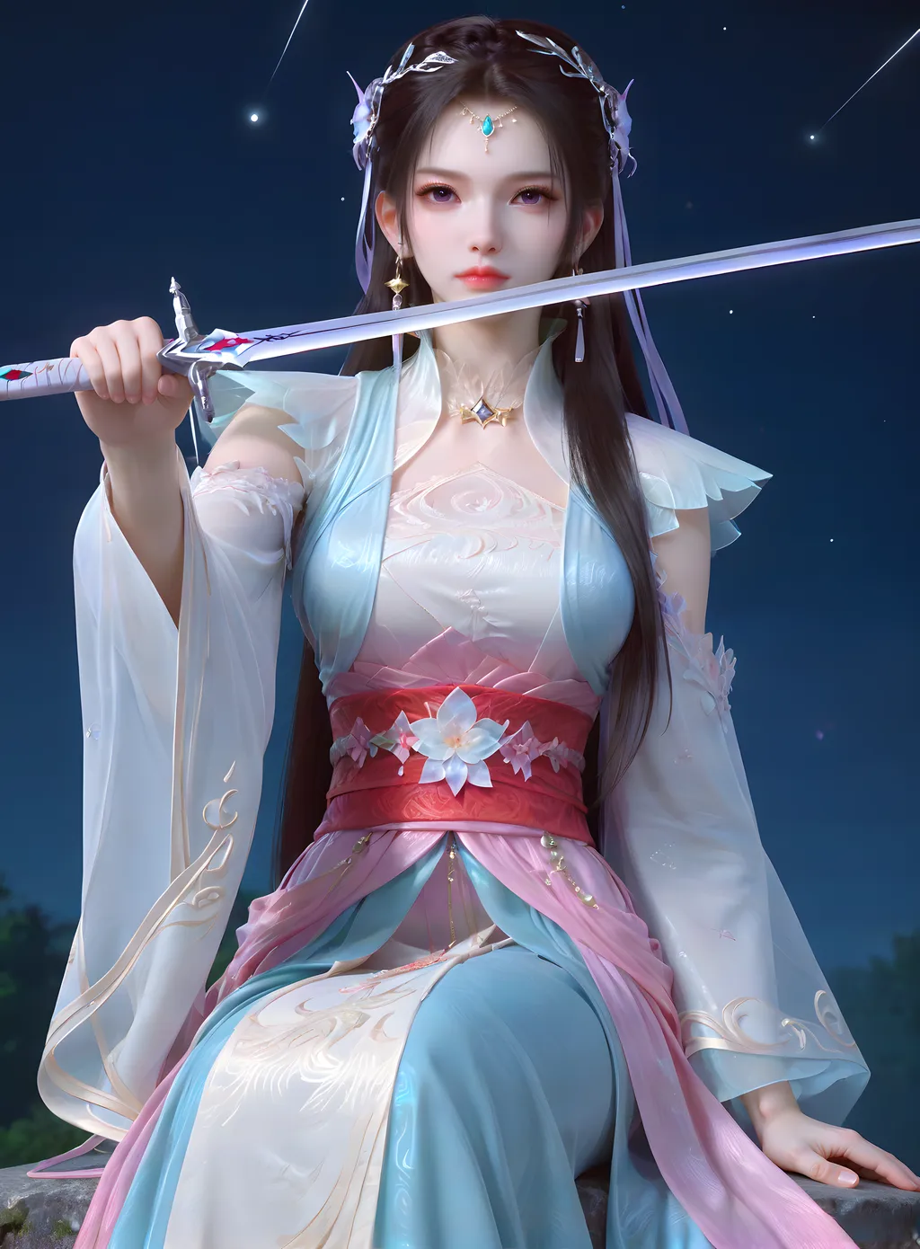 AI绘画 904 少年歌行-易文君[14P/92MB]插图1