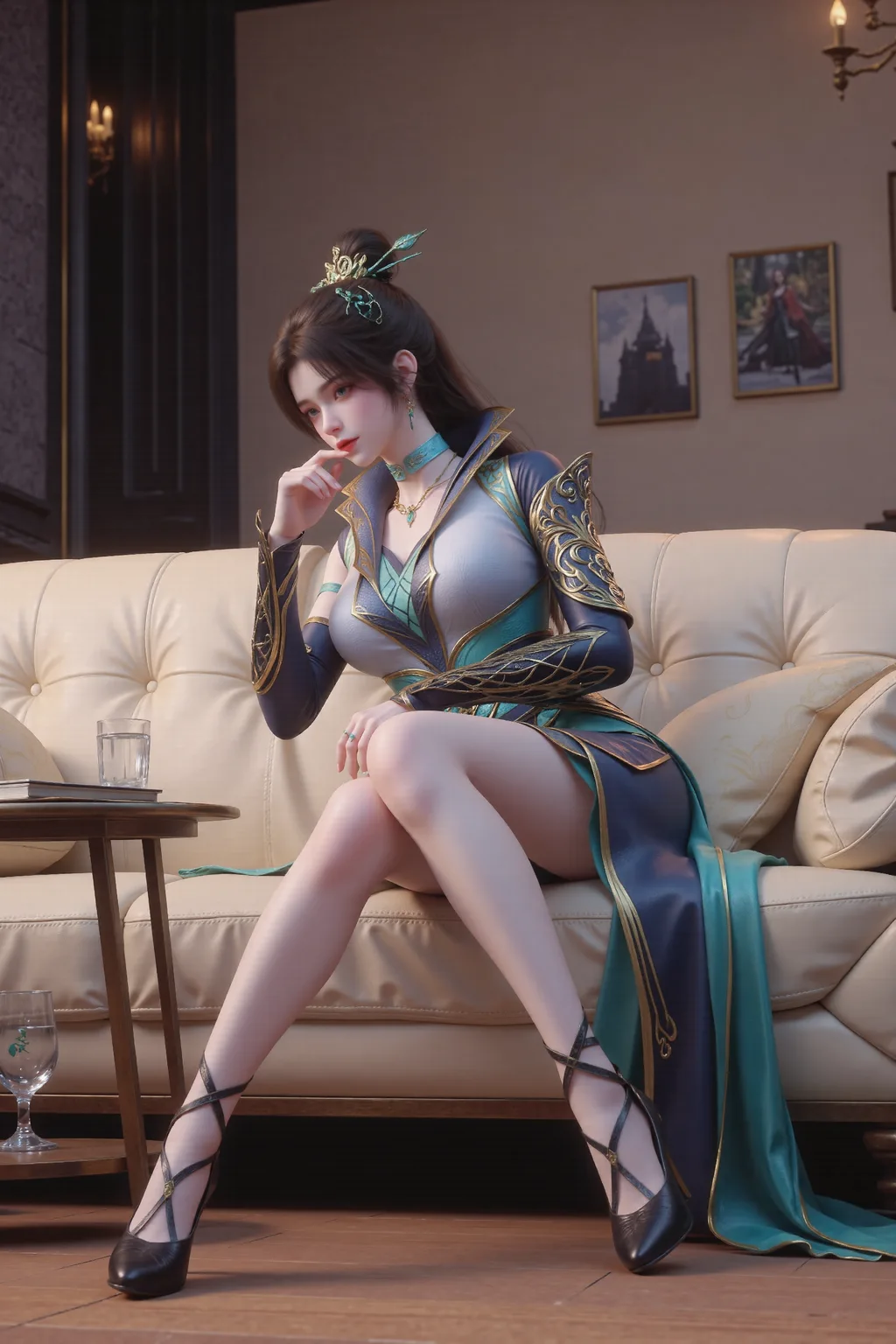 AI绘画 934 青鳞[67P/406M]插图1