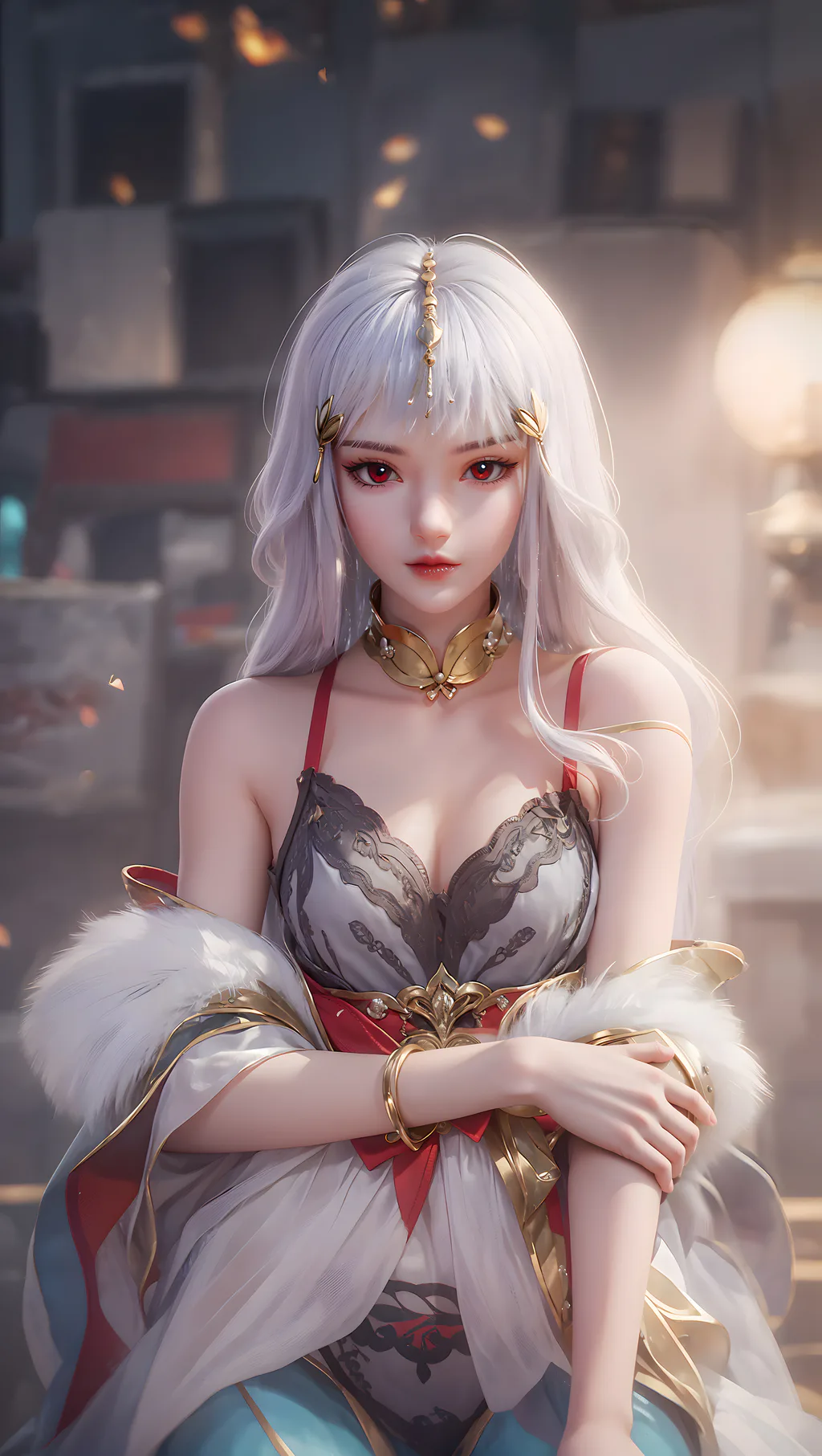 AI绘画 947 完美-太阴玉兔[27P/2156M]插图3