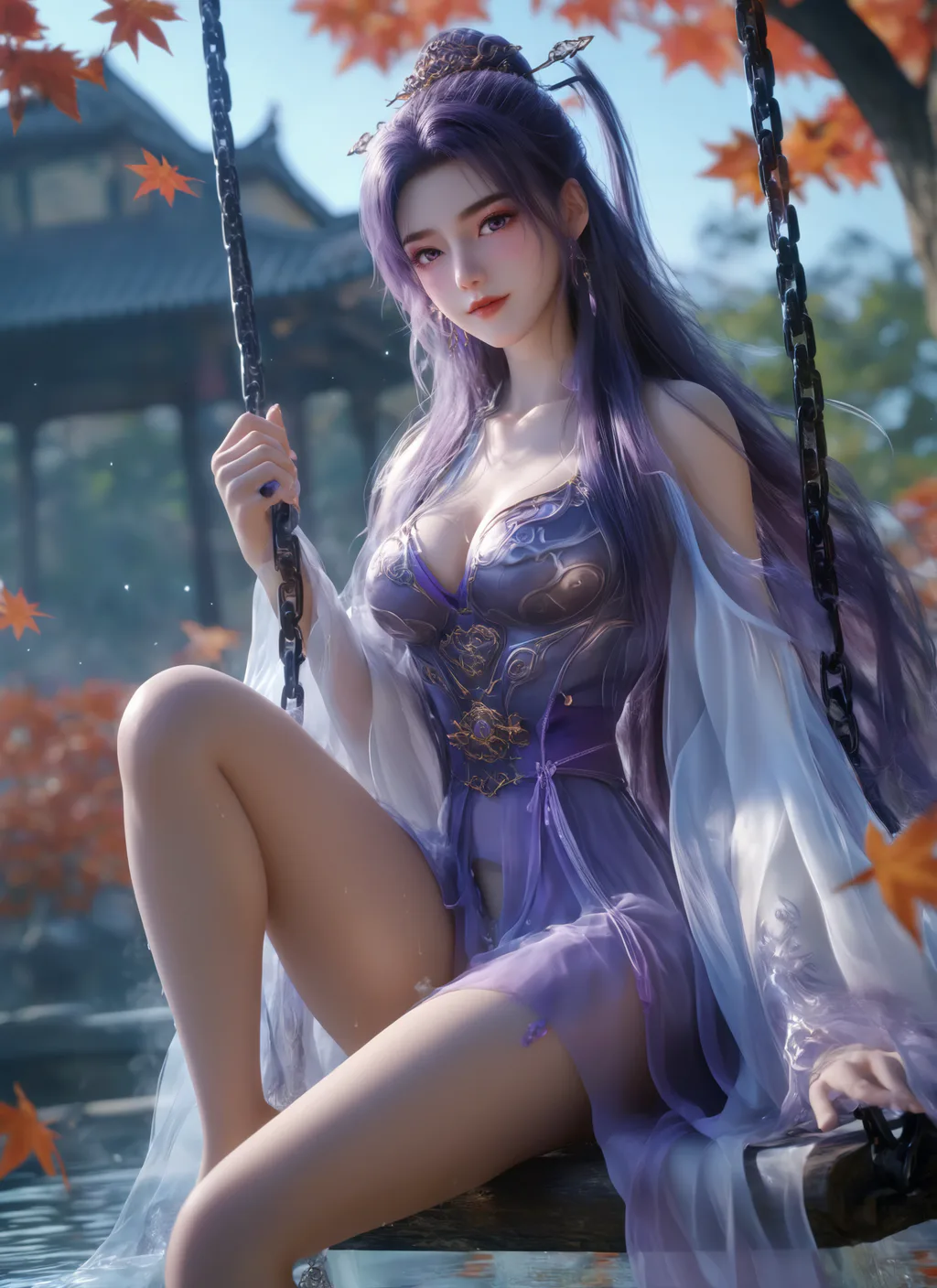 AI绘画 953 师兄啊师兄-云霄[13P/48M]插图