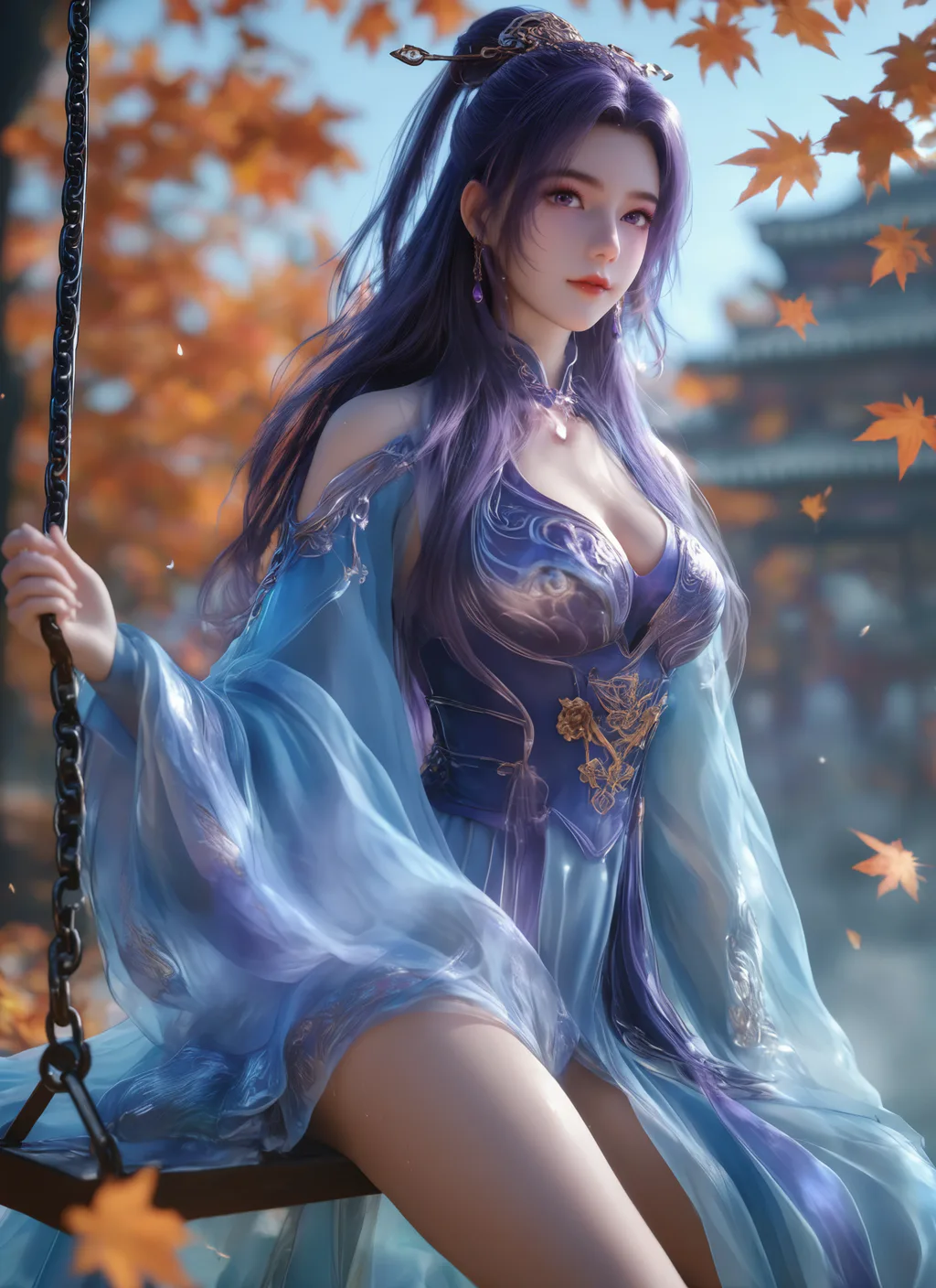 AI绘画 953 师兄啊师兄-云霄[13P/48M]插图1