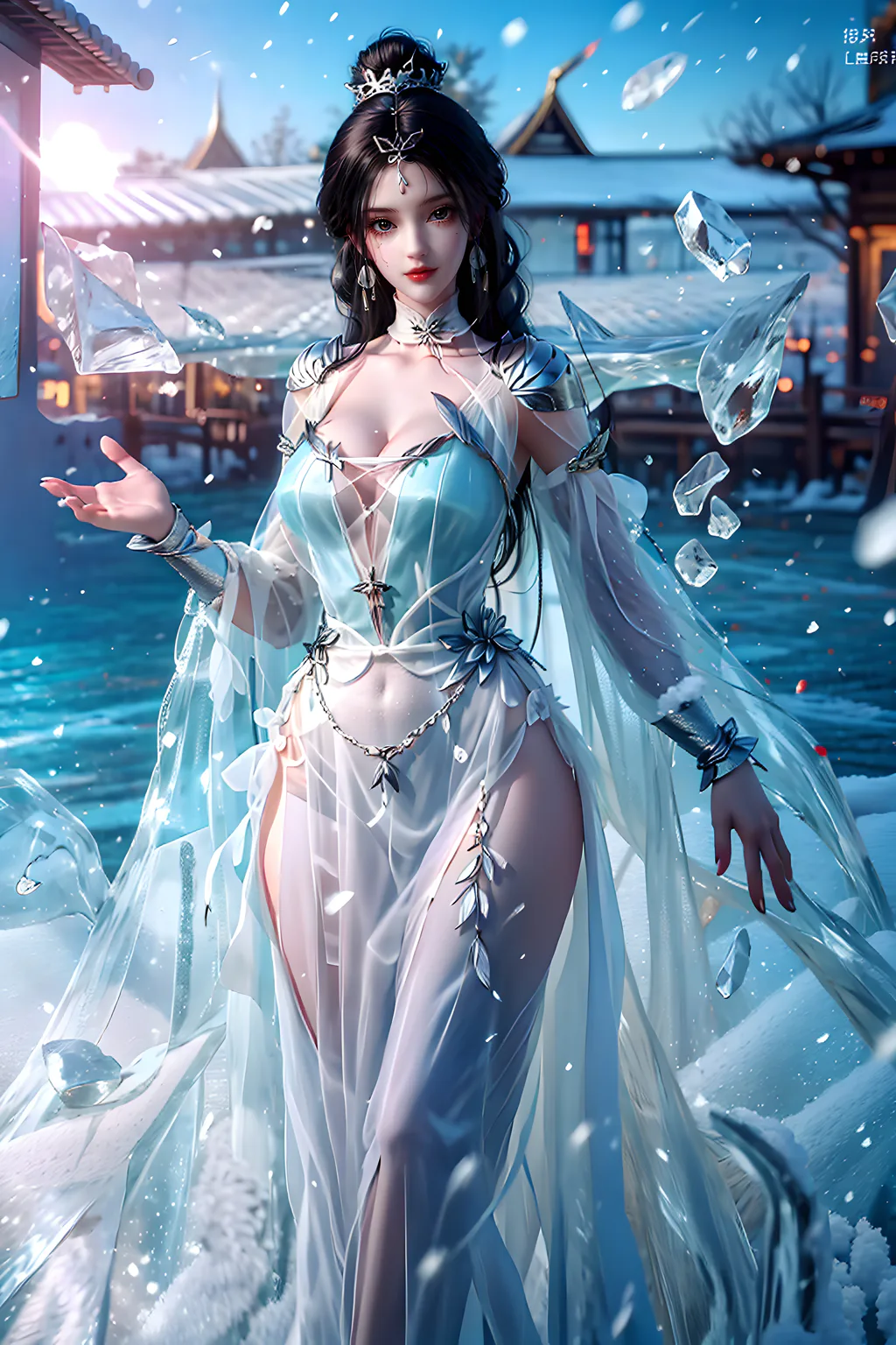 AI绘画 963 天龙-王语嫣[25P/135M]插图