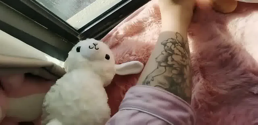 脚模面试脸足同框套路系列-220 小花褪 [3V/3M]插图3