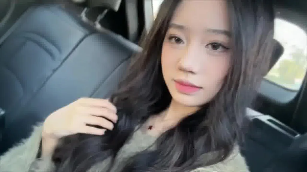 脚模面试脸足同框套路系列-211 黑色指甲 [12V/21M]插图2