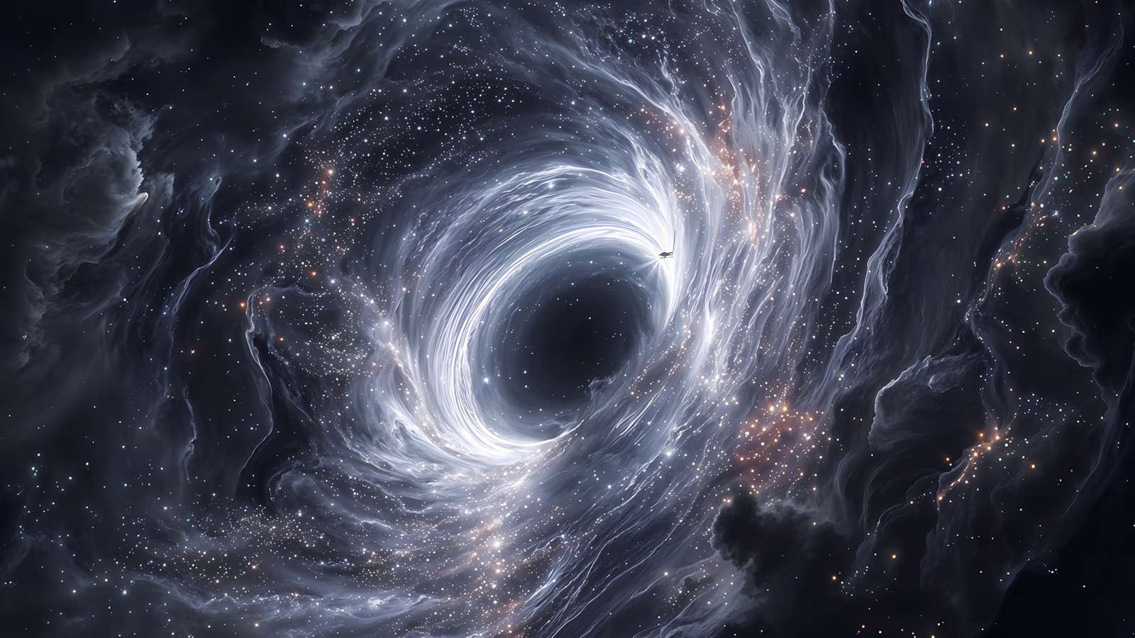 桌面壁纸 036 黑洞 宇宙 星云3440×1440超高清壁纸横屏风景插图