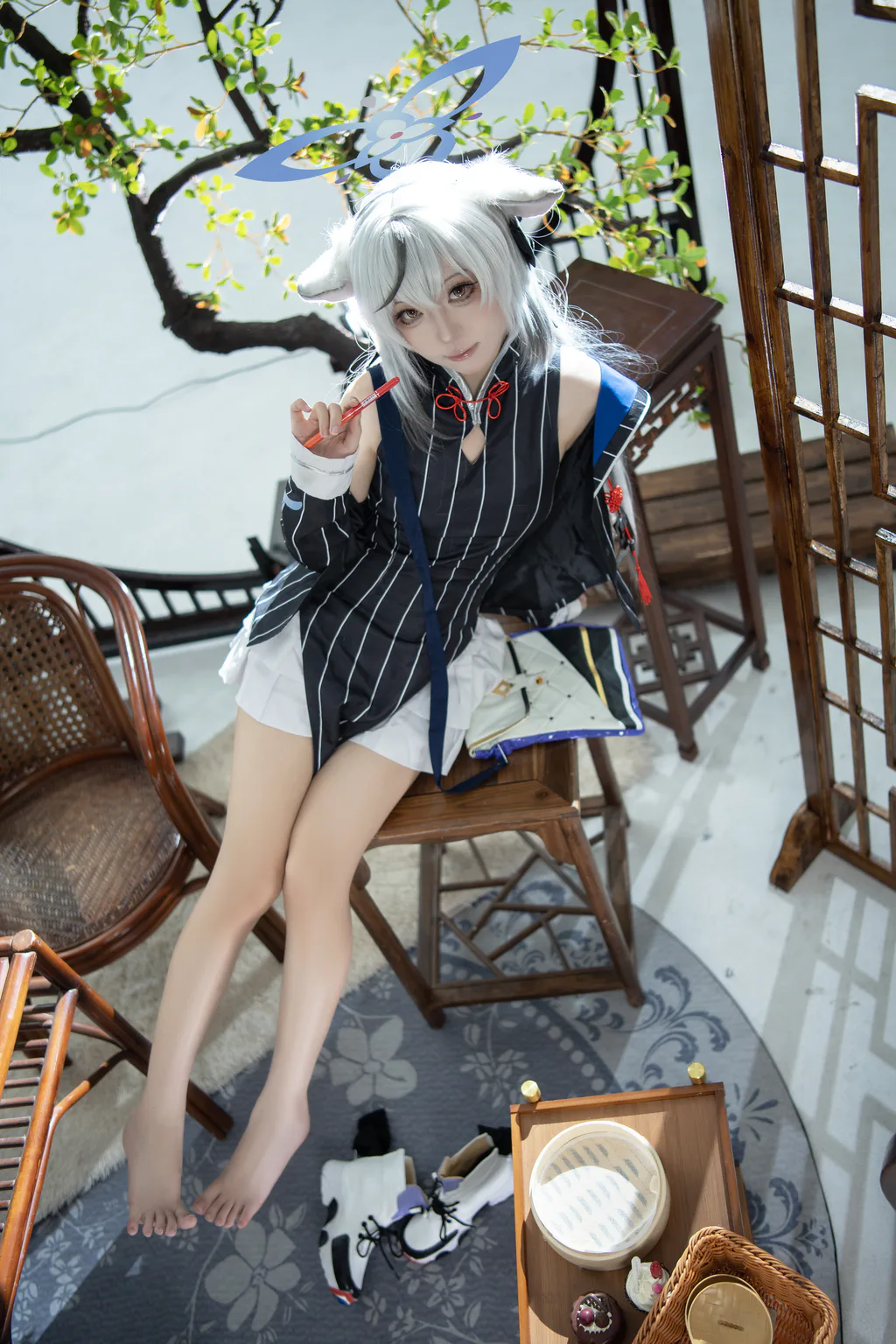 矢量鱼  蔚蓝档案 春原心奈[33P/263MB]插图1