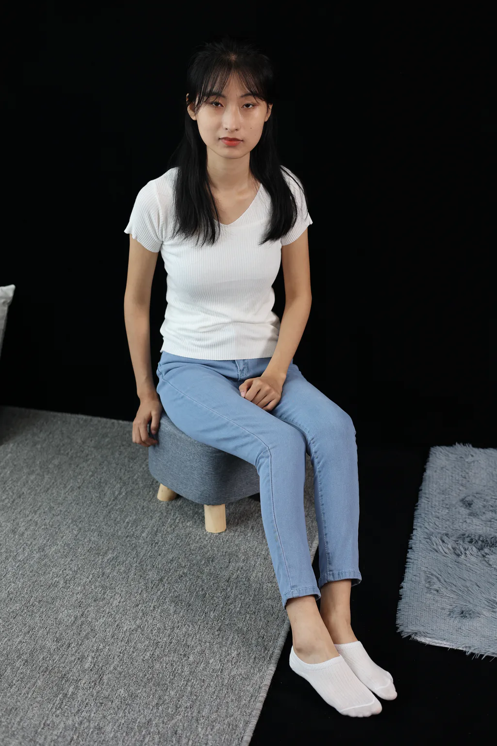 三禾摄影 NO.065 牛仔裤 短丝 棉袜[298P/5V/3.18GB]插图1