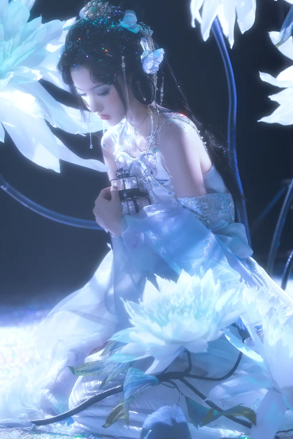 [YITUYU艺图语]2023.01.31 月影 天晴后的樱花花[21+1P/153MB]插图