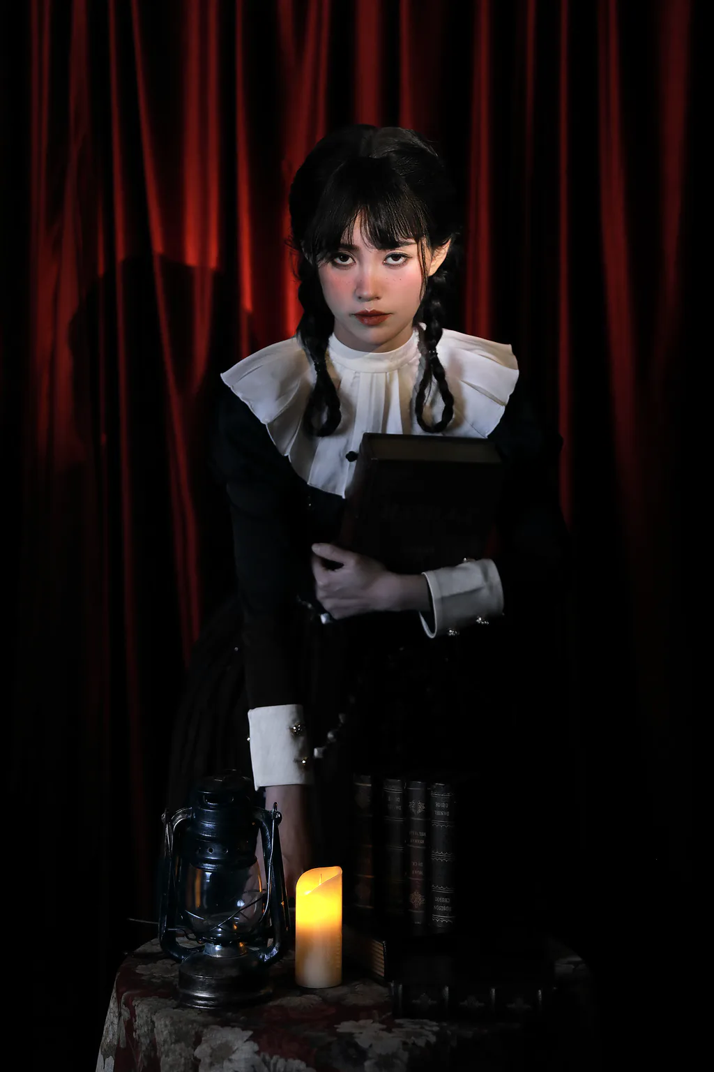 [YITUYU艺图语]2023.01.13 暗黑圣诞 青霜鹅[21+1P/218MB]插图