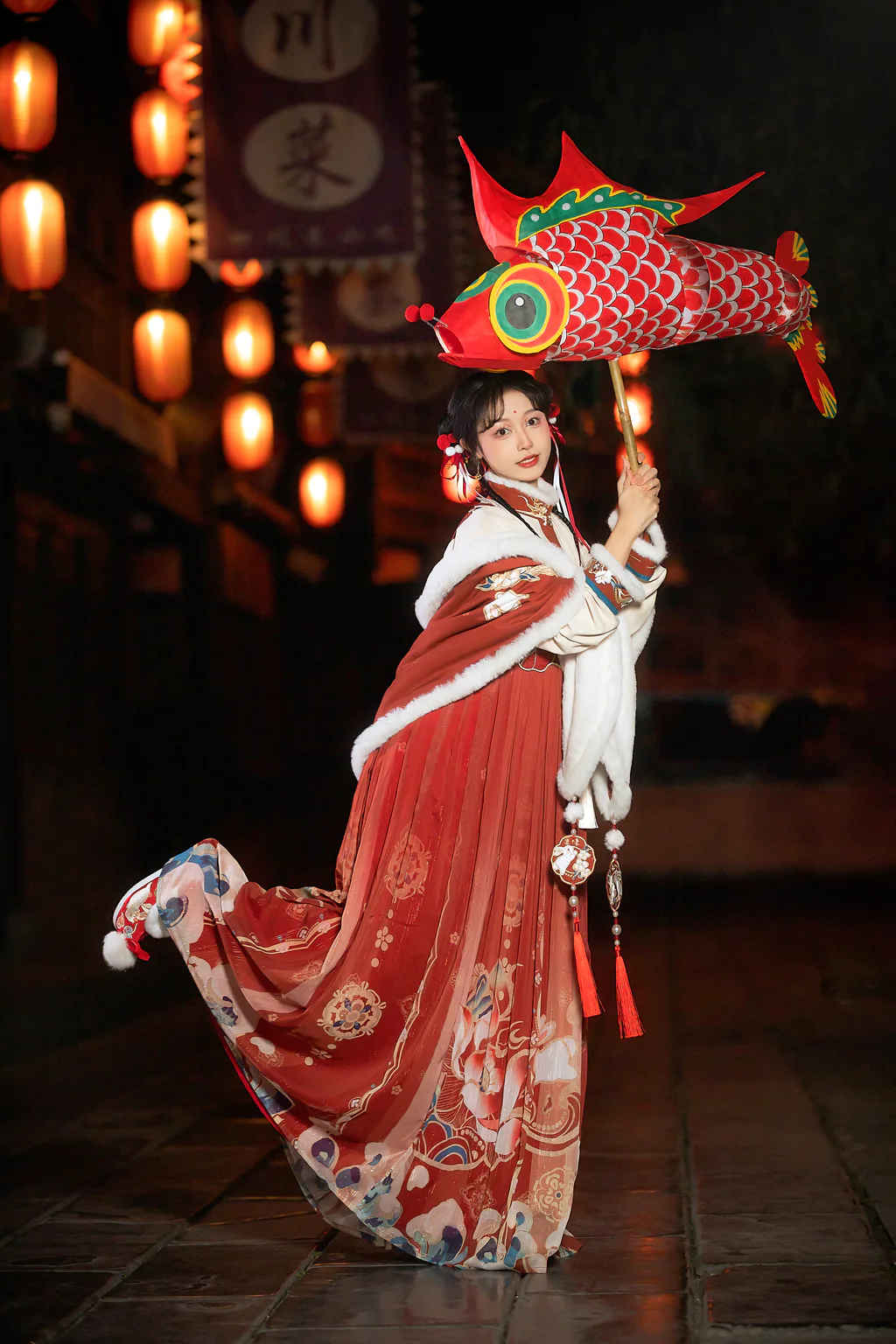 [YITUYU艺图语]2023.02.09 逛灯会 梨一依[21+1P/410MB]插图