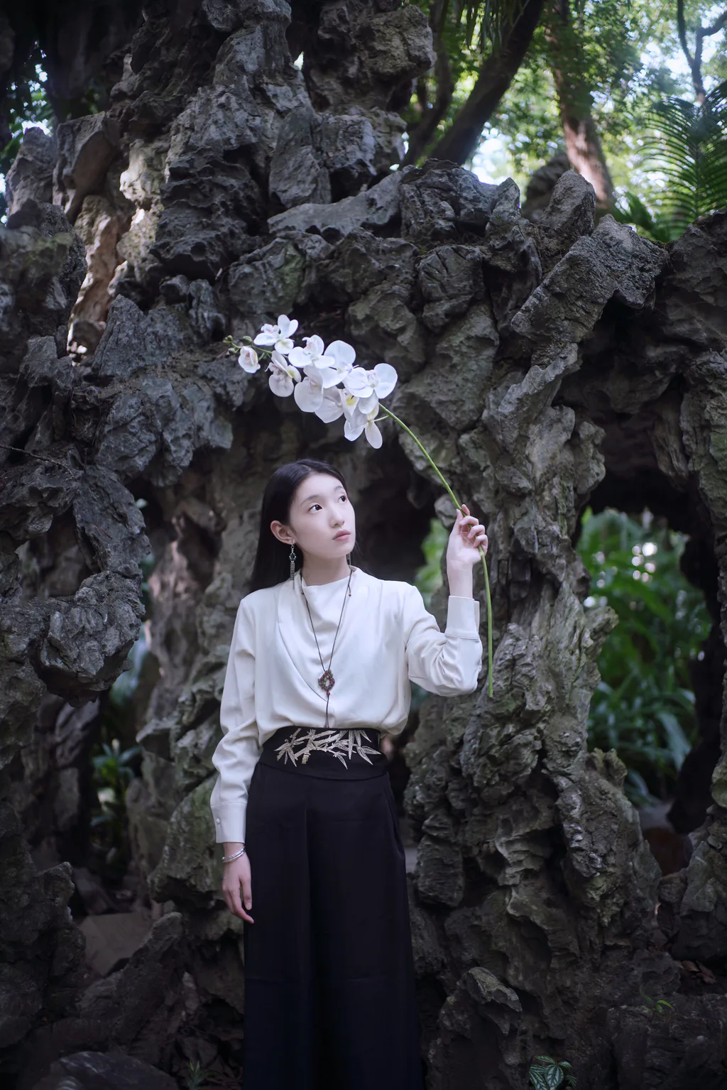 [YITUYU艺图语]2023.02.02 竹韵悠扬 栀栀[30+1P/395MB]插图3