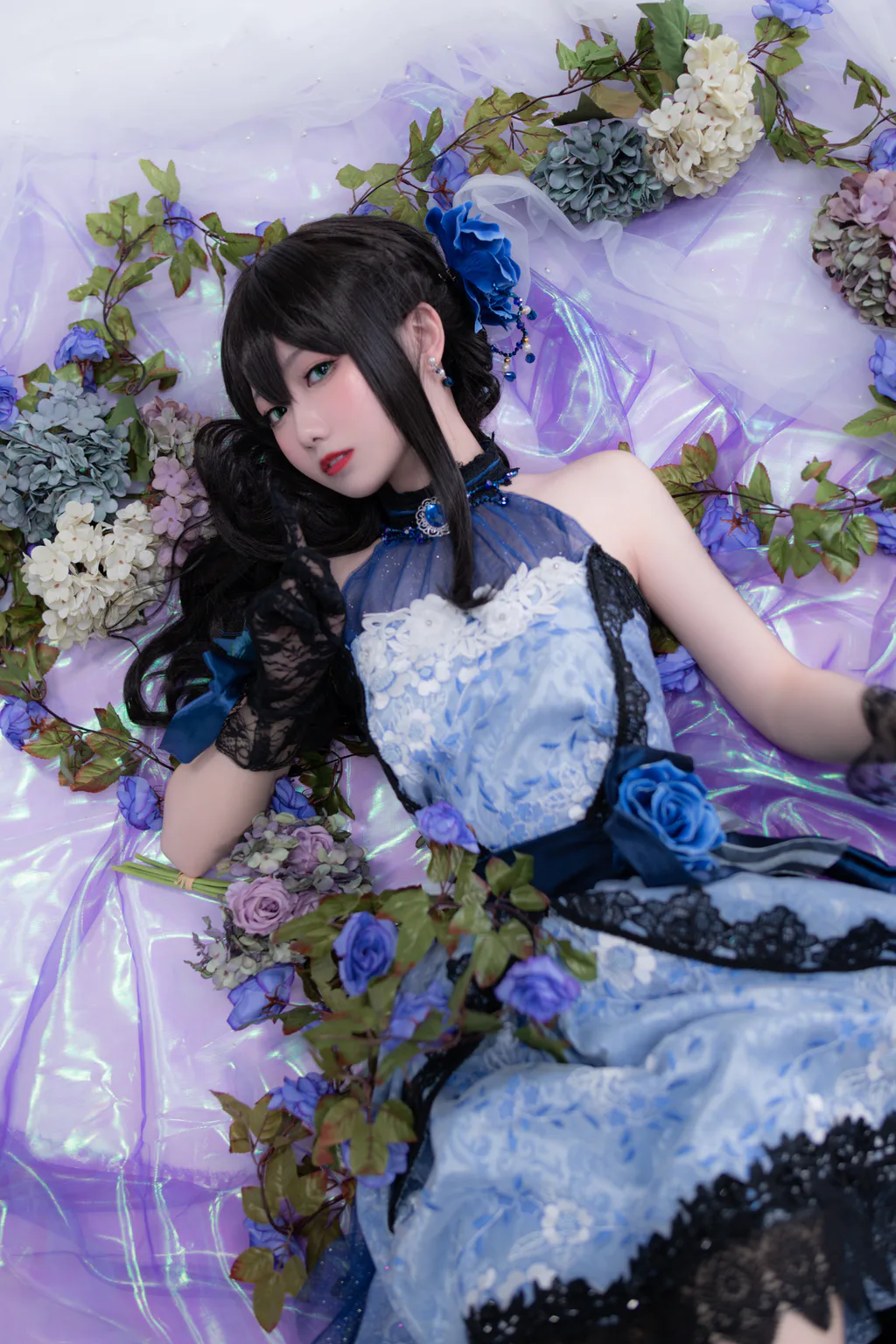 小木曾AYA – 偶像大师 涩谷凛 礼服[13P/64MB]插图