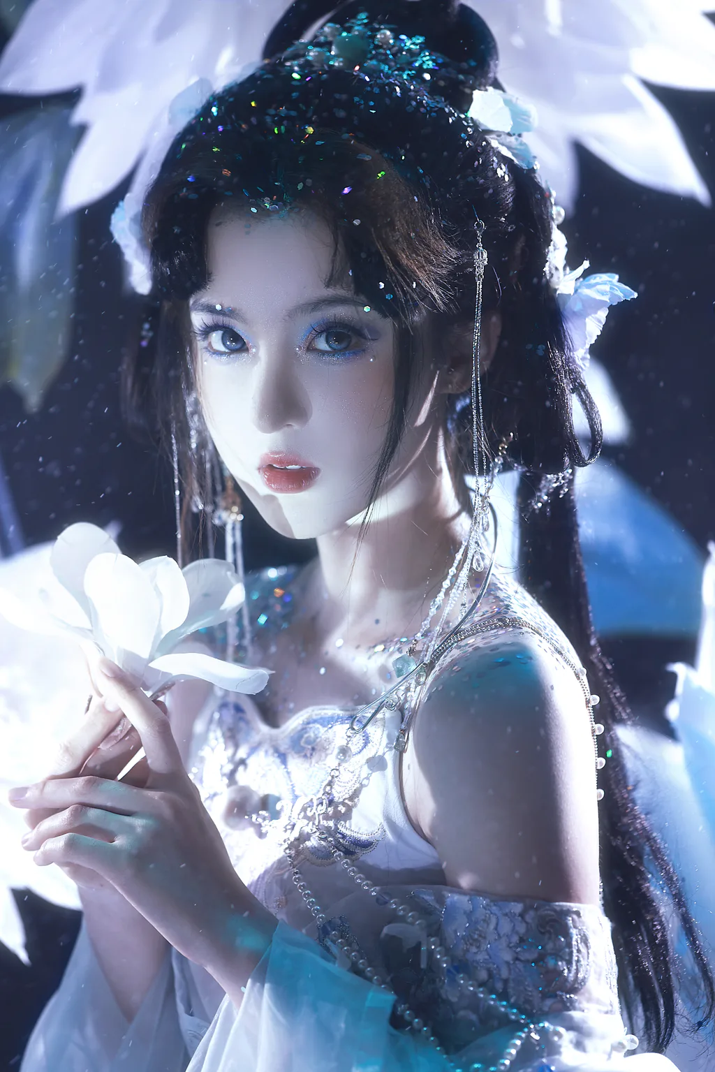 [YITUYU艺图语]2023.01.31 月影 天晴后的樱花花[21+1P/153MB]插图1