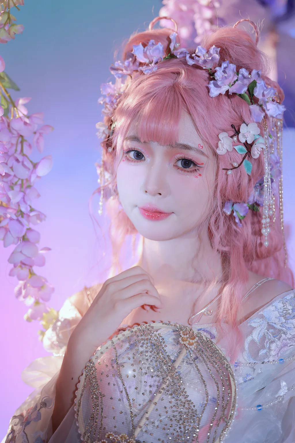 [YITUYU艺图语]2023.01.07 花月夜蝶梦 怀里猫ovo[21+1P/201MB]插图1