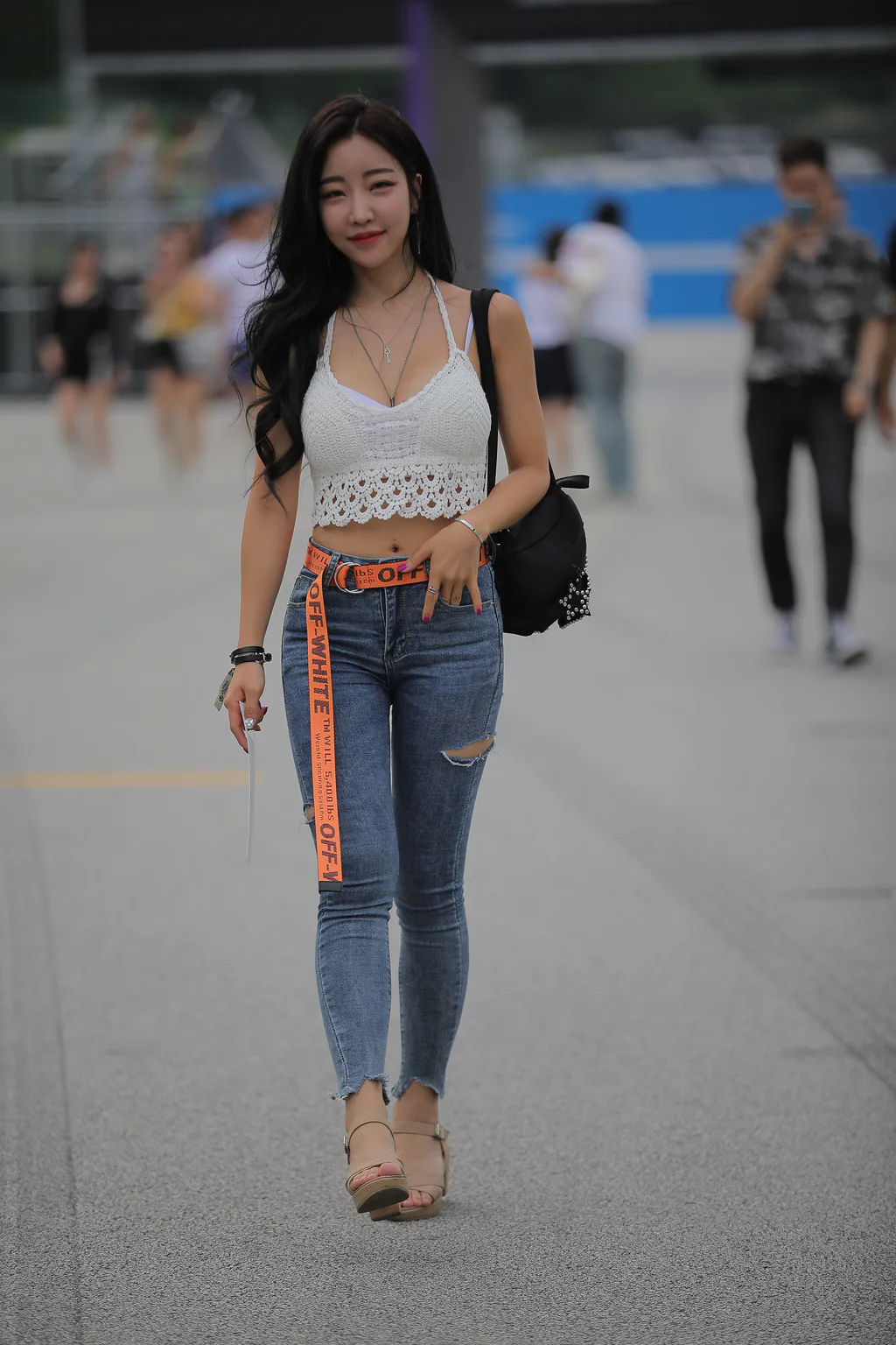 精选街拍作品 NO.6493 靓丽牛仔裤[49P/52MB]插图2