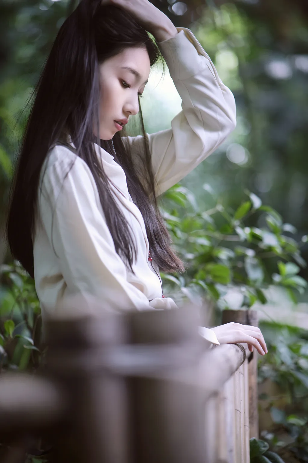 [YITUYU艺图语]2023.02.02 竹韵悠扬 栀栀[30+1P/395MB]插图1