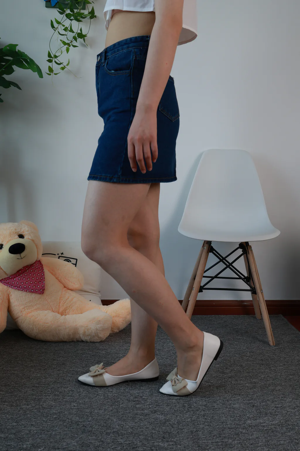 三禾摄影 NO.070 牛仔裙 平底鞋[339P/2V/6.06GB]插图2