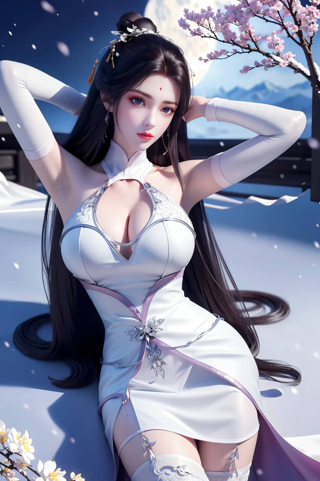 AI绘画 983 完美世界-月婵[48P/96M]插图1