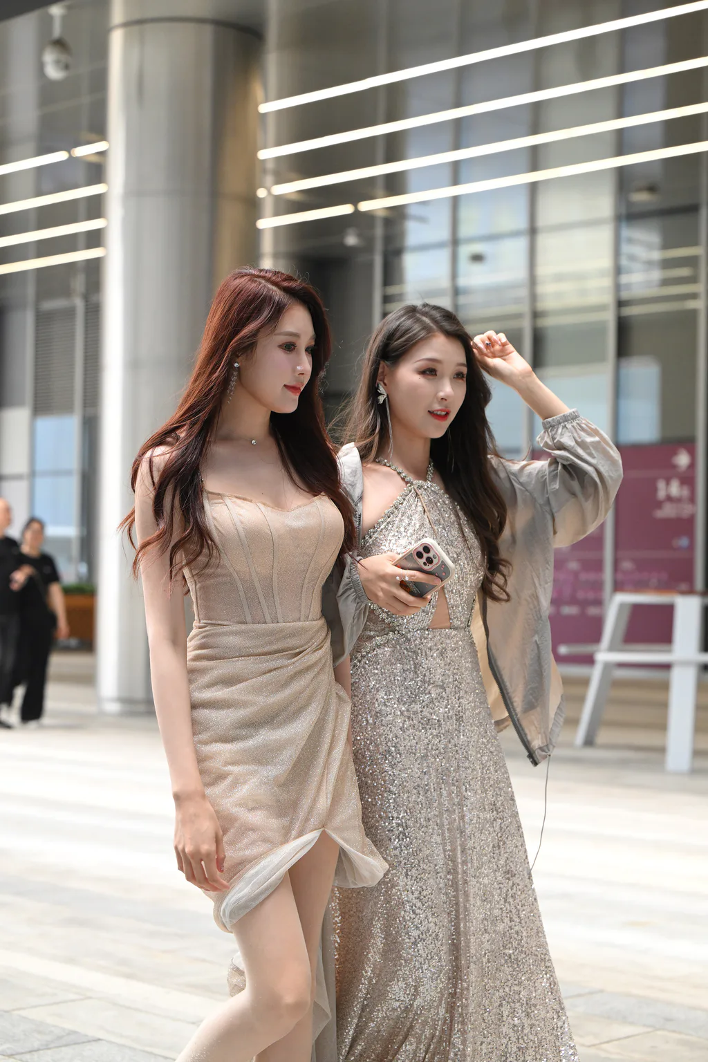 精选街拍作品 NO.6467 爱穿肉丝的鹿鹿[61P/147MB]插图3