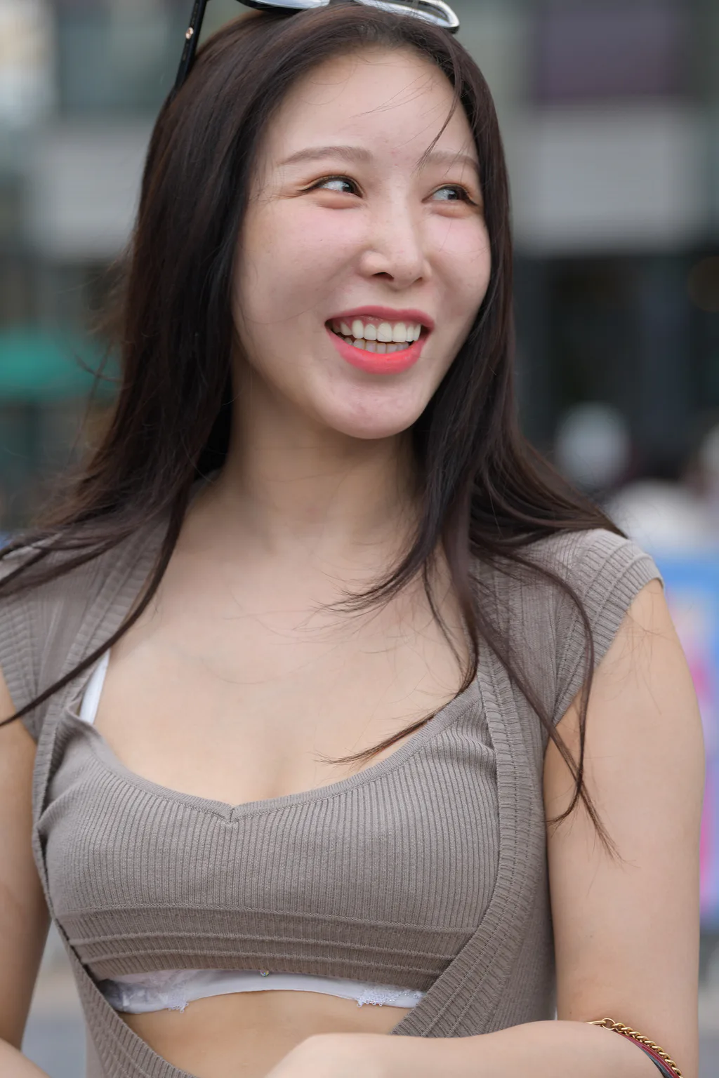 精选街拍作品 NO.6562 针织大开门长裙[130P/198MB]插图3