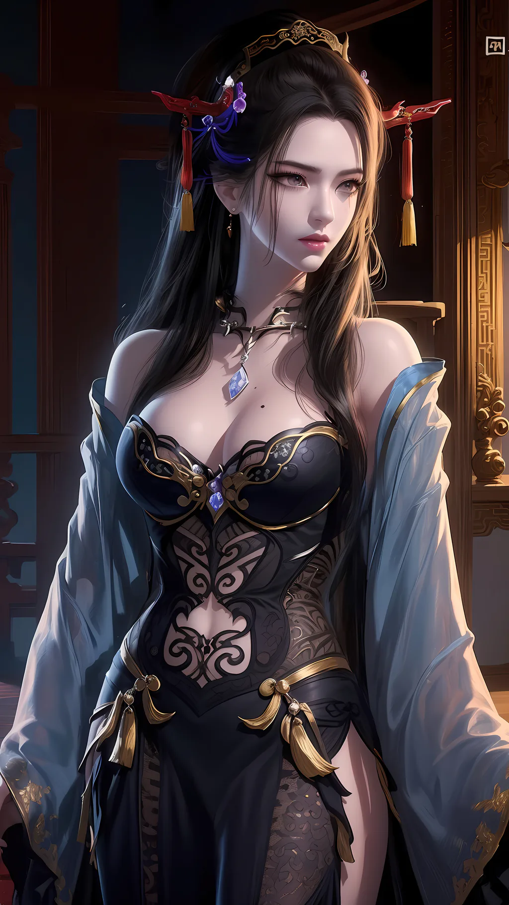 AI绘画 969 天行九歌-潮女妖[34P/482M]插图2