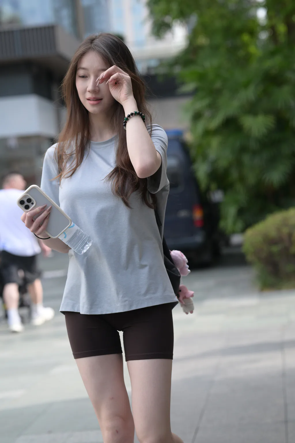 精选街拍作品 NO.6481 甜美活力可爱美眉[211P/267MB]插图3