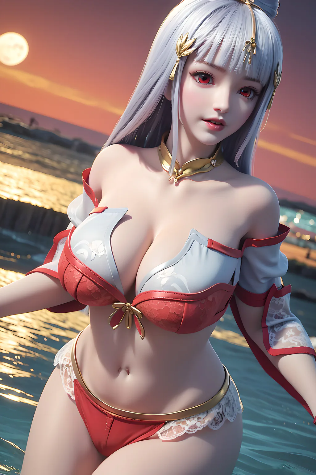 AI绘画 974 完美世界-太阴玉兔[59P/38M]插图1