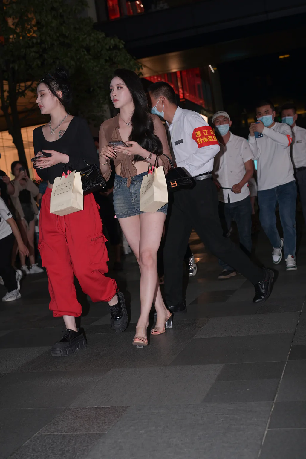 精选街拍作品 NO.6466 牛仔短裙大长腿[109P/178MB]插图