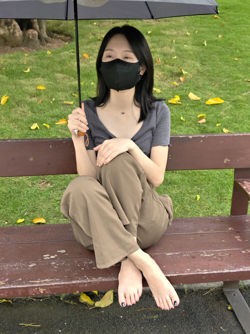 个人约拍 – 002号作品 口罩嫩白脚[287P/74V/3.60GB]插图