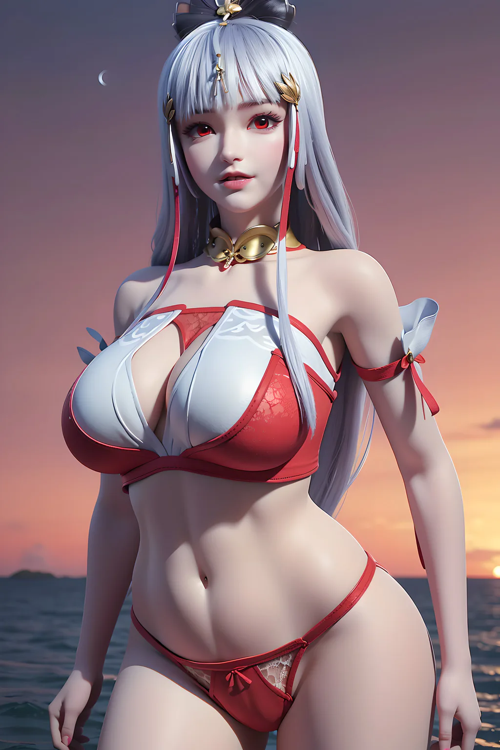 AI绘画 974 完美世界-太阴玉兔[59P/38M]插图2