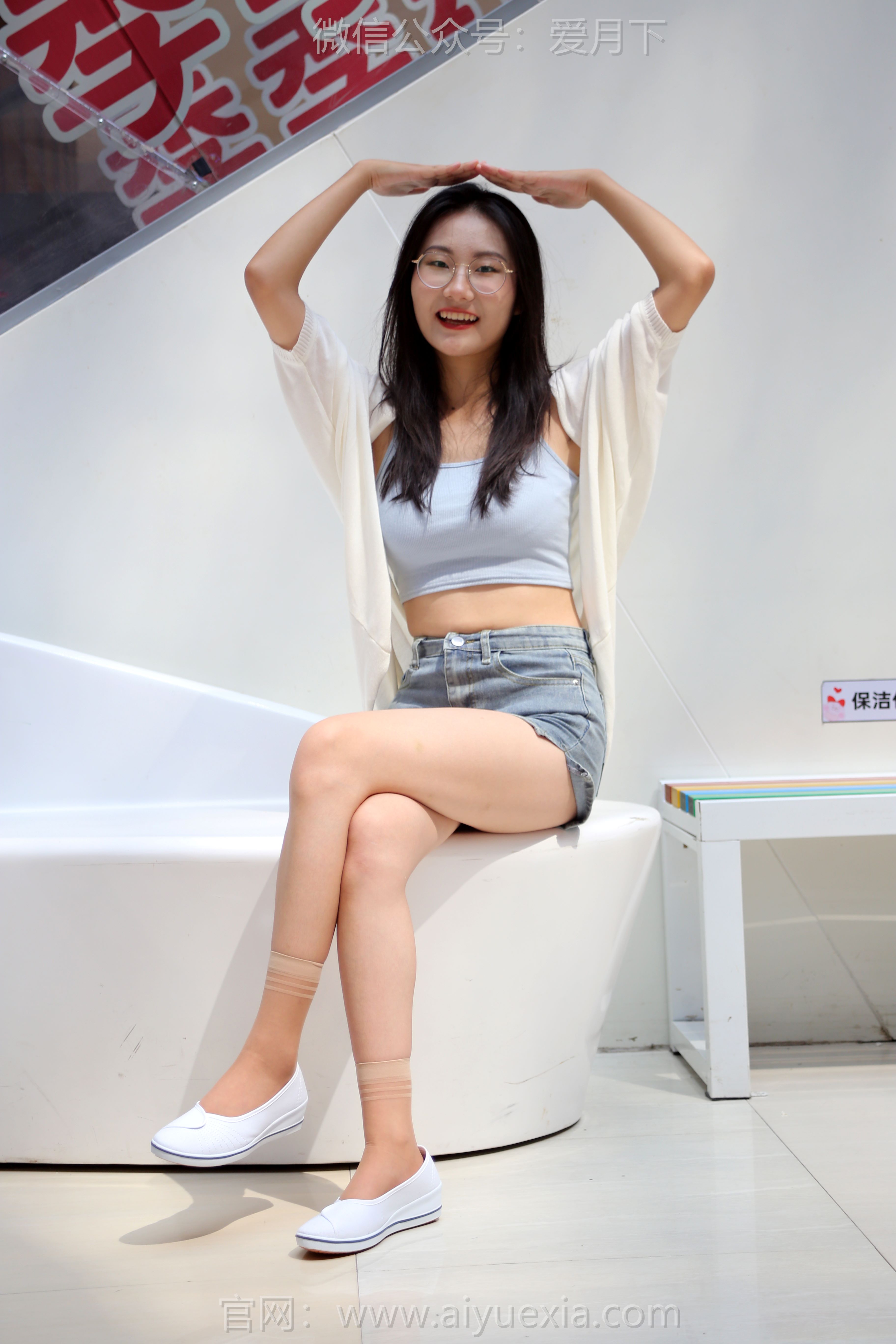 爱月下 NO.202/恰恰~闲逛商场 我要像风一样自由，感受你的温柔！[102P/1V/4.19G]插图