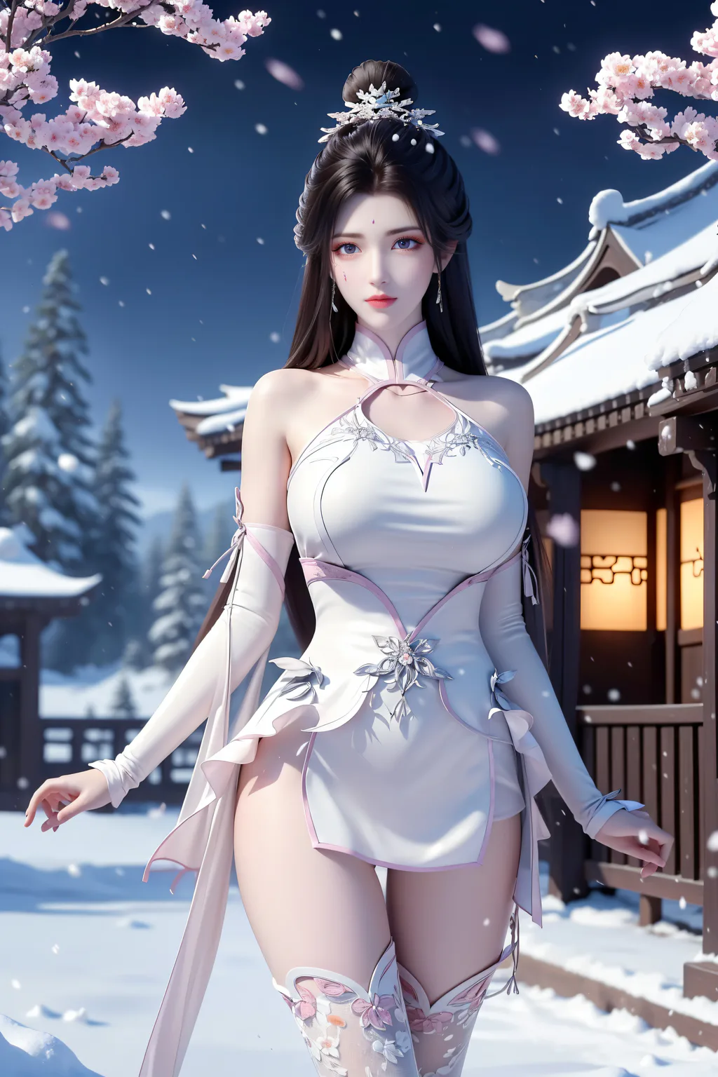 AI绘画 983 完美世界-月婵[48P/96M]插图