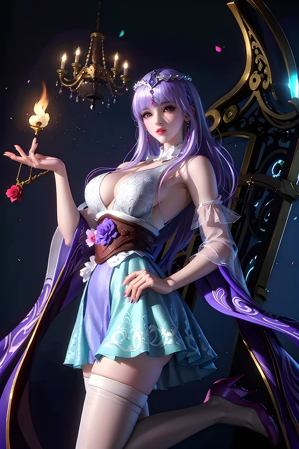 AI绘画 998 秦时明月-少司命[26P/136M]插图