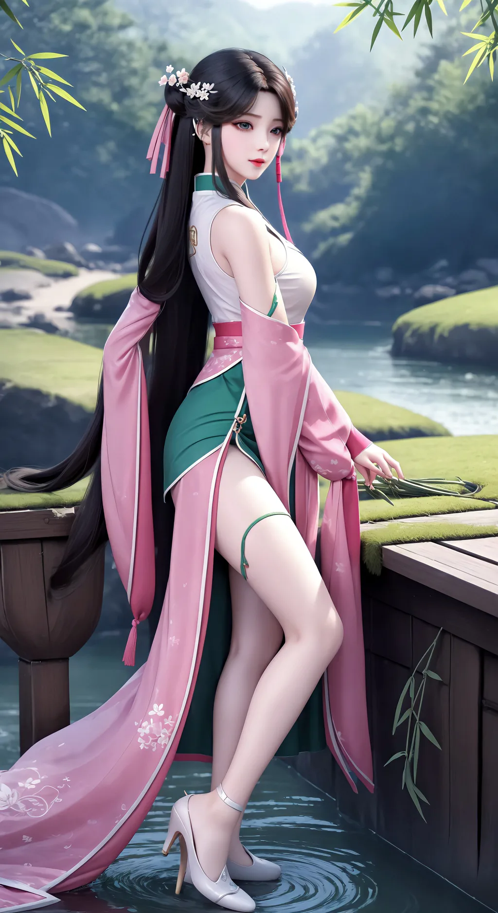 AI绘画 970 完美世界-火灵儿[32P/113M]插图