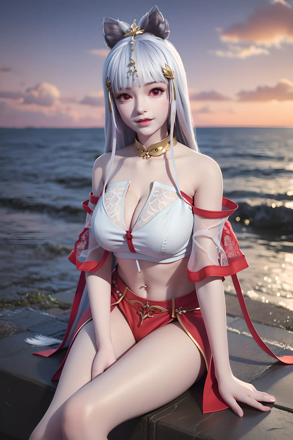 AI绘画 974 完美世界-太阴玉兔[59P/38M]插图