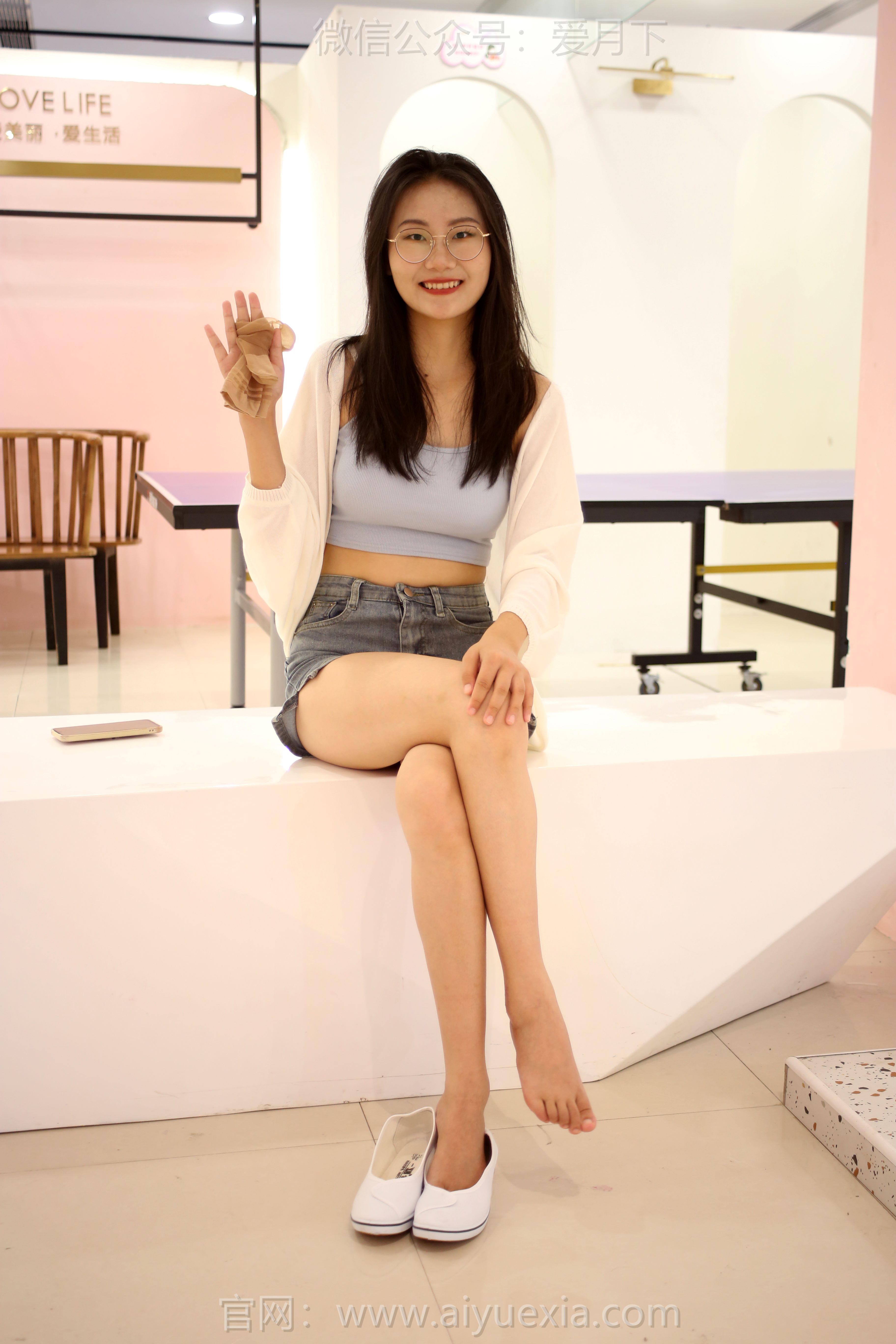 爱月下 NO.202/恰恰~闲逛商场 我要像风一样自由，感受你的温柔！[102P/1V/4.19G]插图4