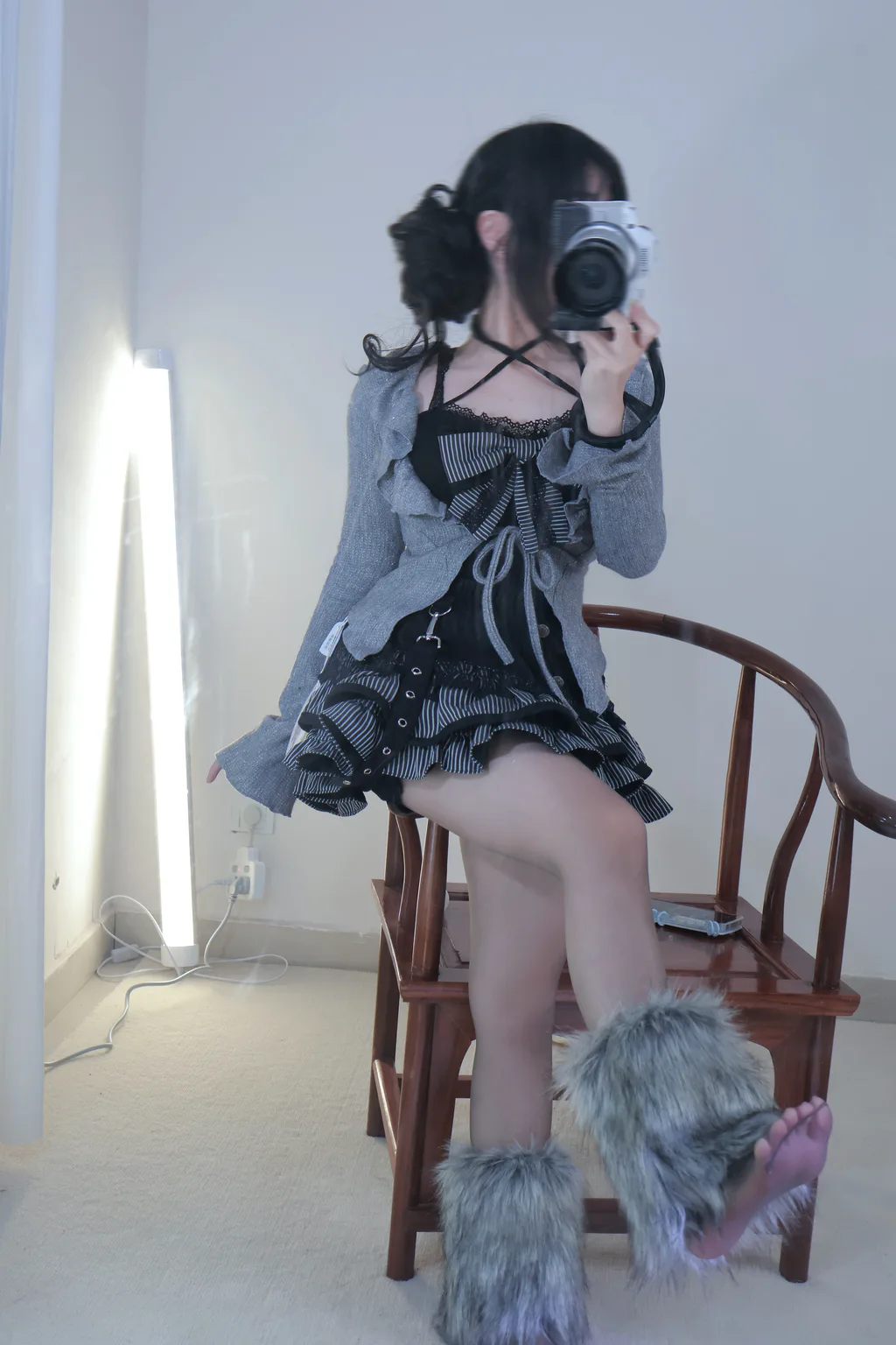 小羊蛋卷 暮色黑丝[13P/104M]插图1