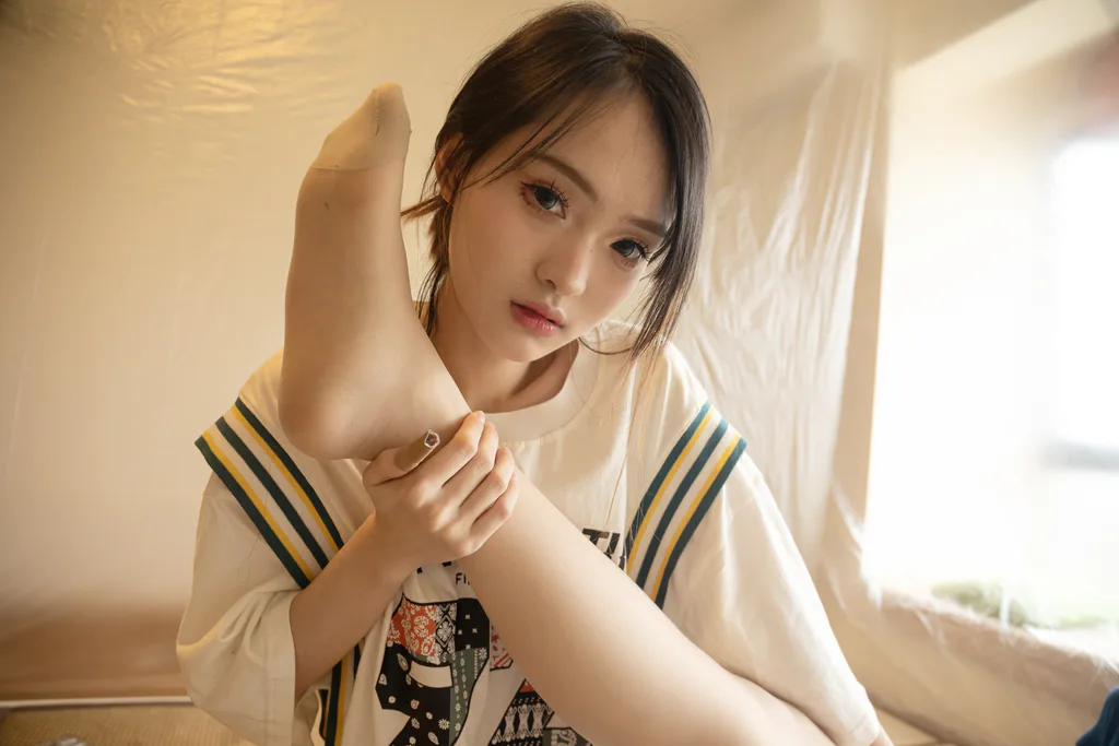 [IMZSOCK爱镁足] 无编号-茜茜&海椒 双人丝袜TK [24P/2V/2.72G]插图1