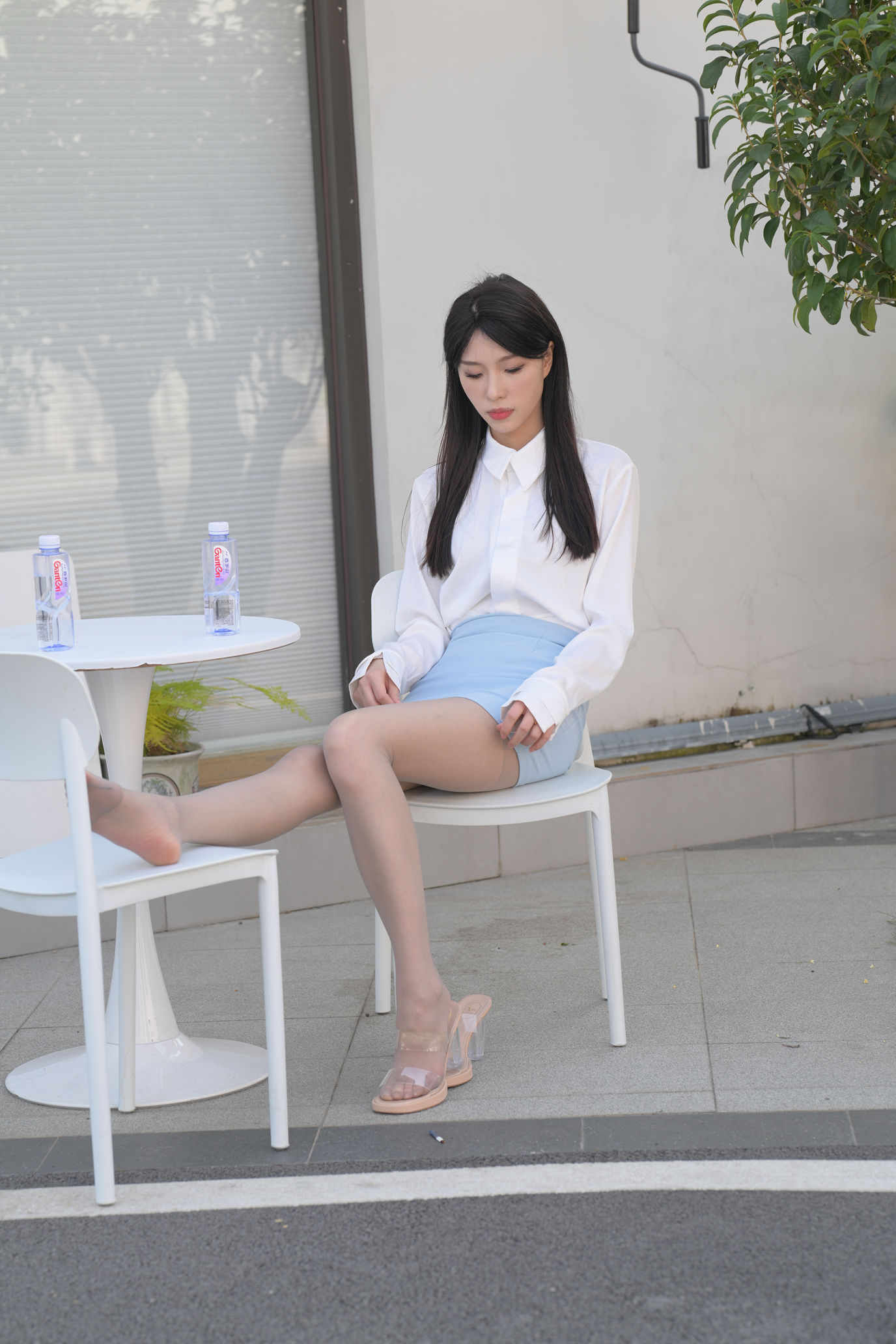 魔镜街拍原版不吃鸡蛋蓝色至服镁钕[909P/17.6G]插图3