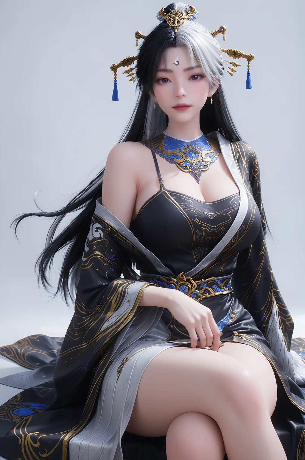 AI绘画 968 阴阳圣女[11P/68MB]插图2