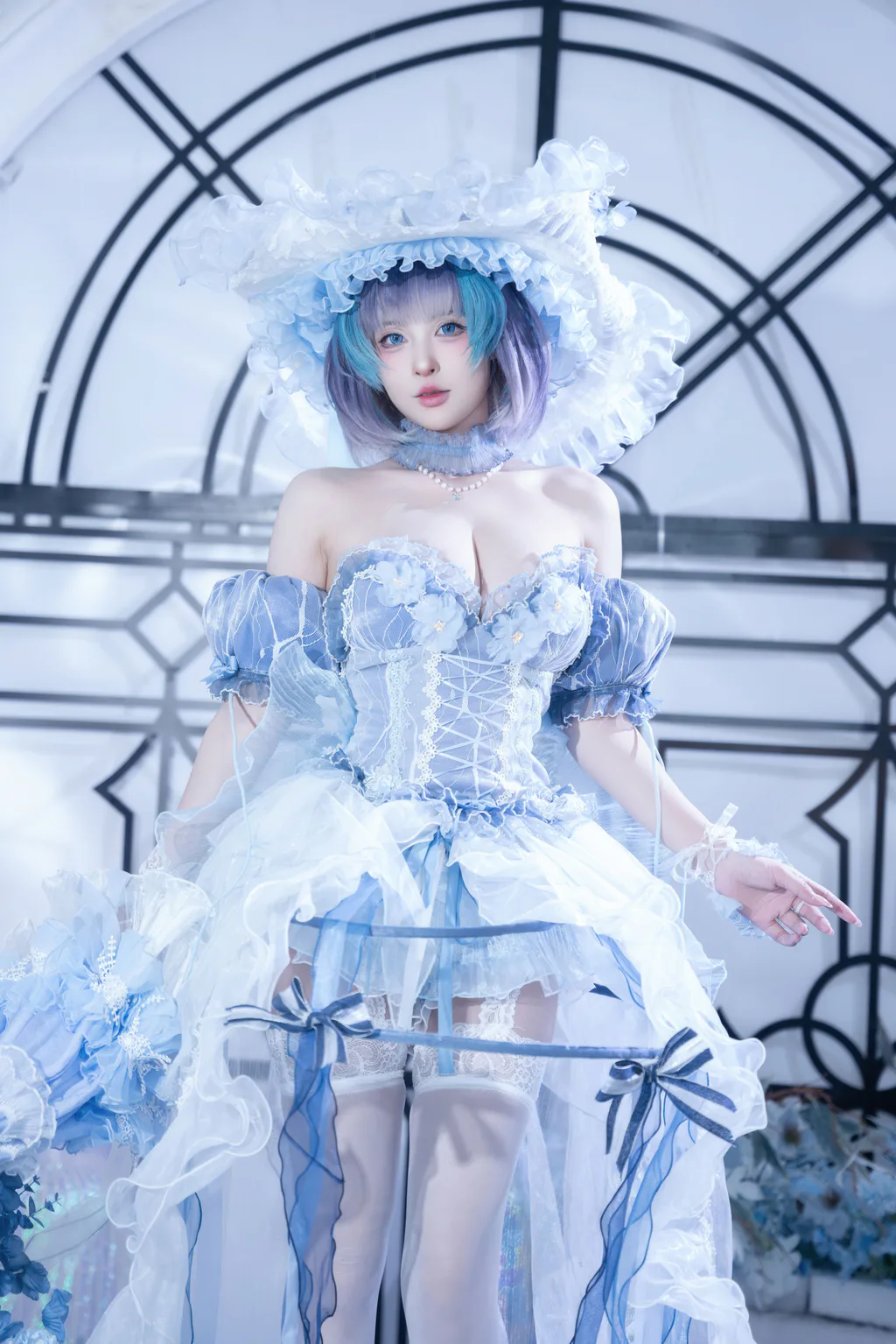 清水由乃 – 碧蓝航线 柴郡 礼服[42P/393MB]插图4