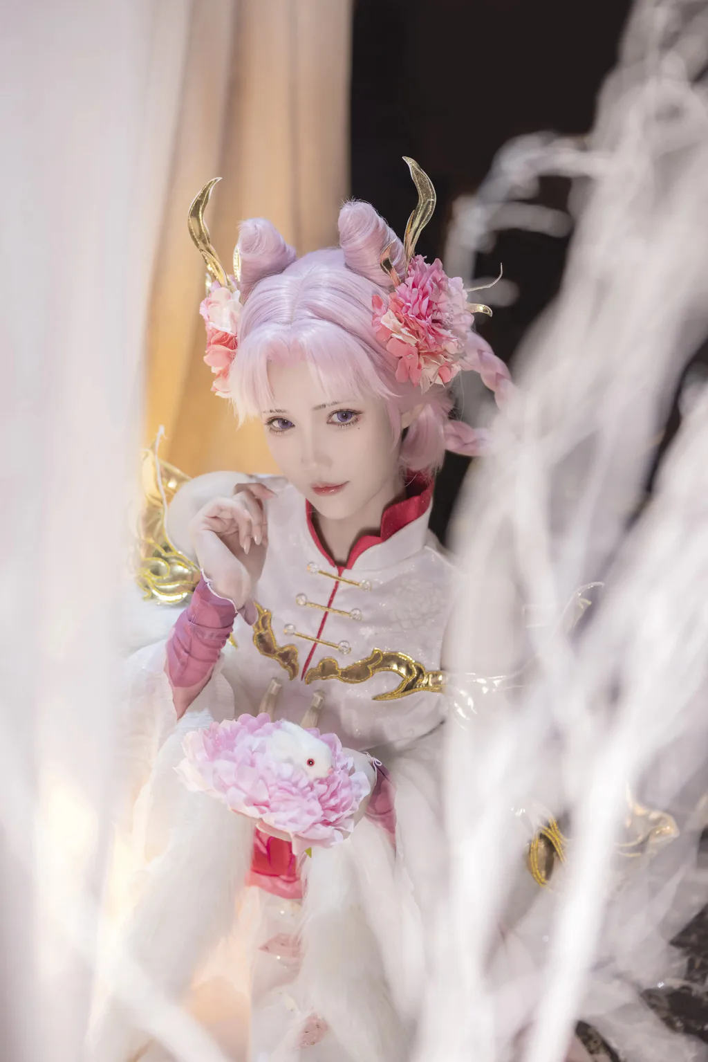 花兮_honoka – 王者荣耀 嫦娥 拒霜思[14P/136MB]插图1