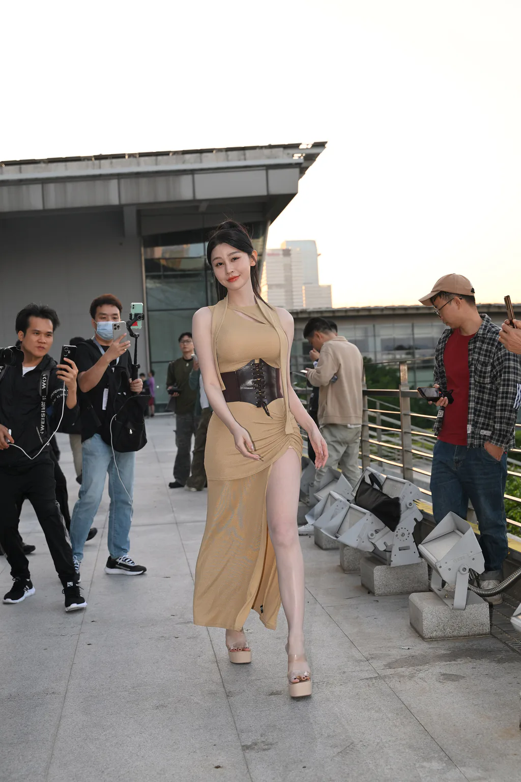 精选街拍作品 NO.6652 针织长裙周幼琳[101P/156MB]插图1