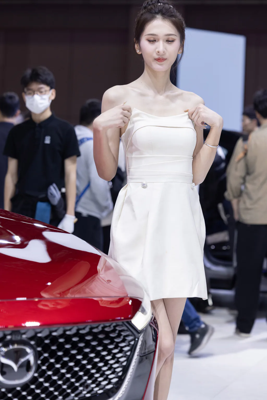 精选街拍作品 NO.6643 白裙女神蔡悦[132P/171MB]插图1