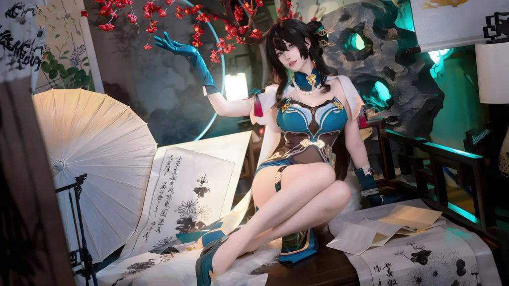 花兮_honoka – 崩坏 星穹铁道 阮梅[12P/66MB]插图2